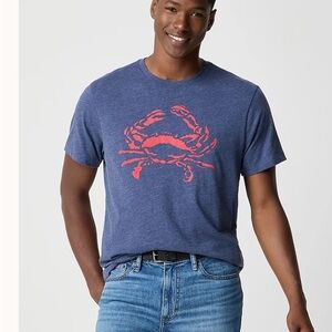 J. Crew Factory Crab Graphic Tee